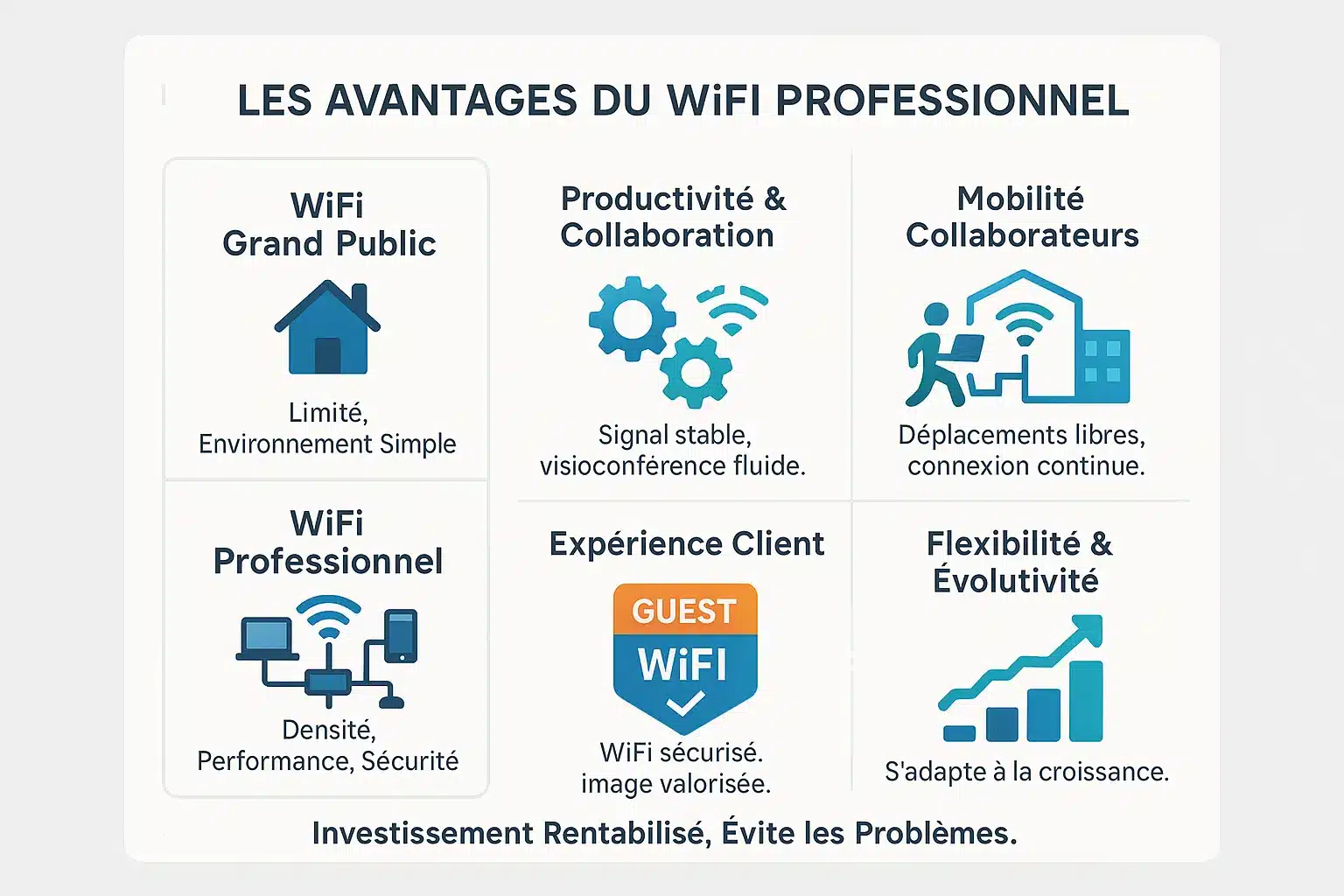 Avantages du wifi professionnel