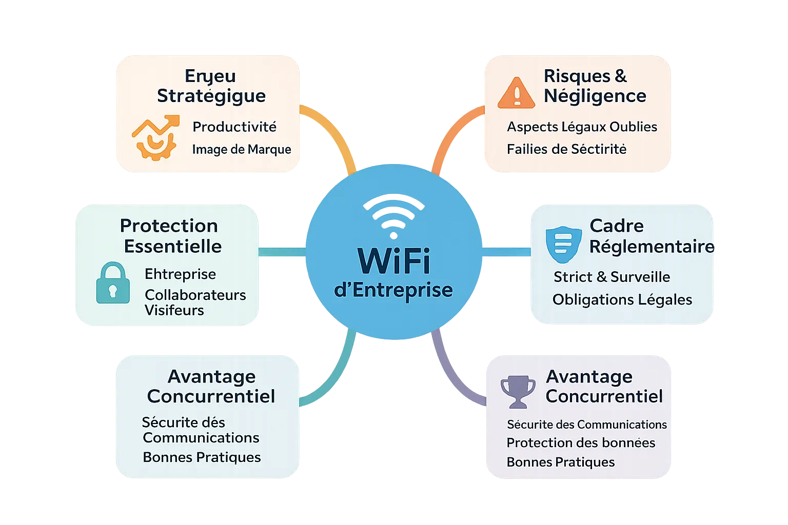 Illustration WiFi entreprise