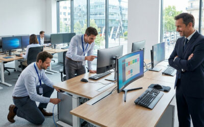 Installation postes de travail entreprise : expert à Paris