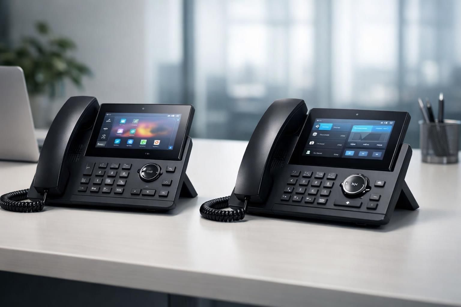 Téléphones IP de bureau certifiés compatibles avec la téléphonie Teams