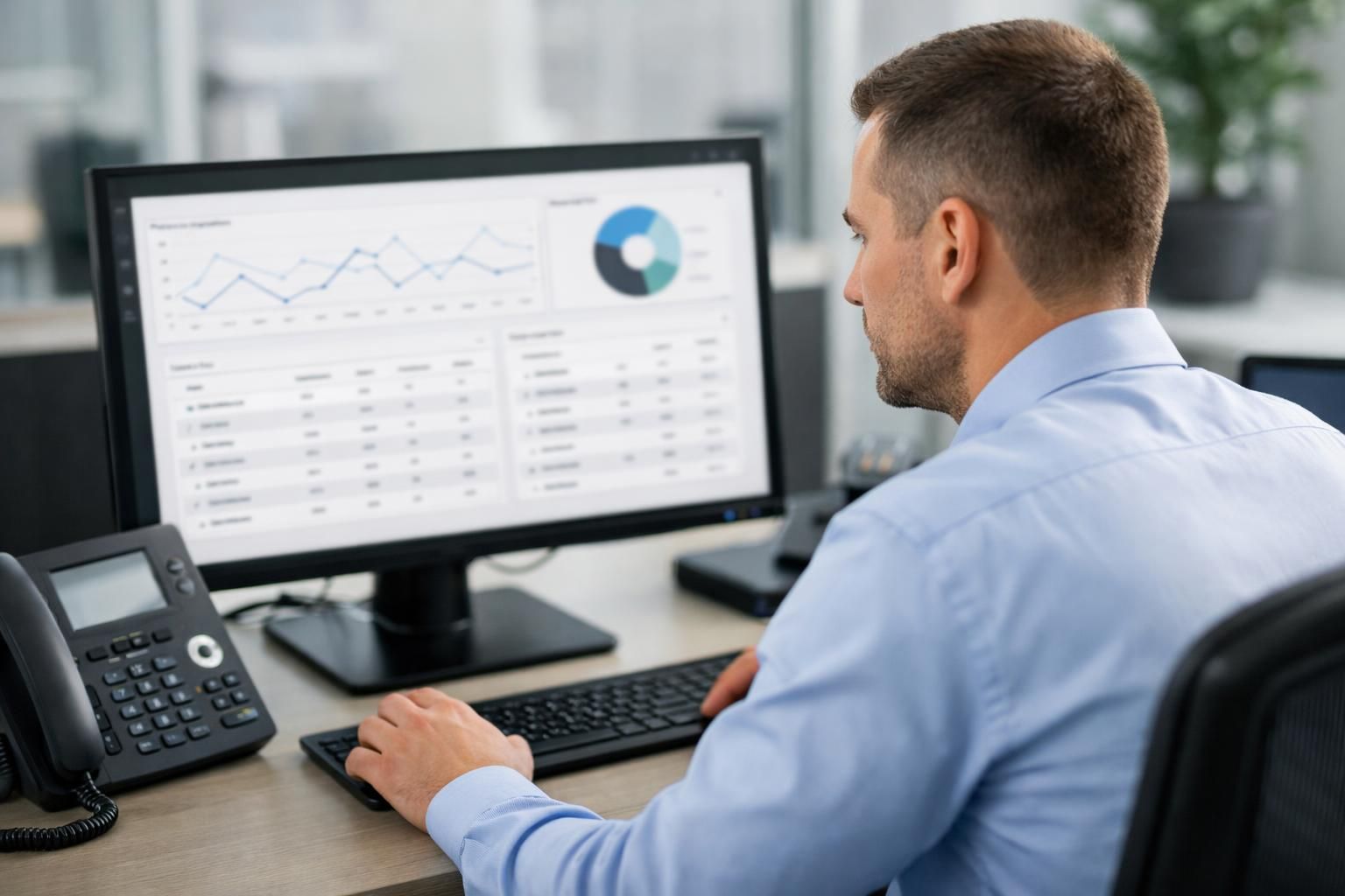 Administrateur gérant la connectivité RTC de la téléphonie Teams depuis un tableau de bord