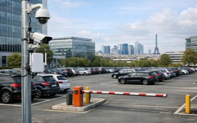WiFi parking & site sous surveillance : connecter caméras et accès
