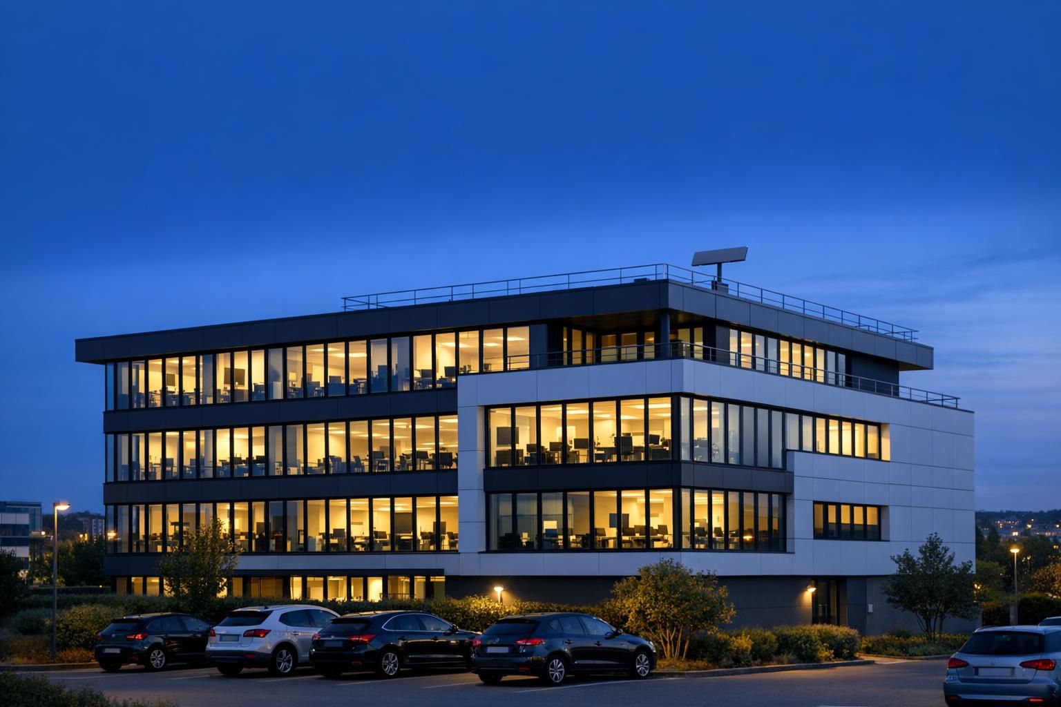 starlink-priority-featured Antenne Starlink installée sur le toit d’un immeuble de bureaux